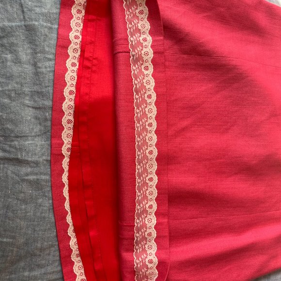 Kate Spade Pink Linen Cabochon Embellished Dress - Picture 8 of 13